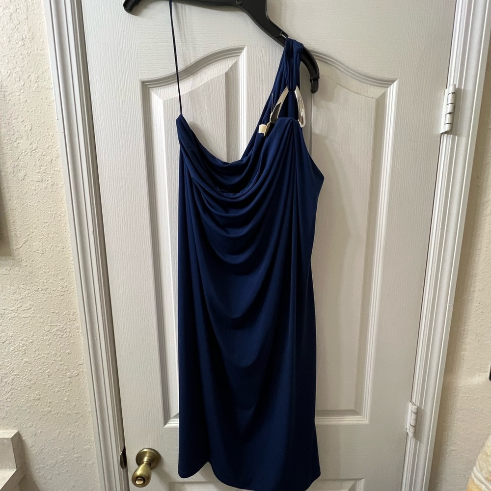 Michael Kors Cocktail Dress one Shoulder Plus Size 2x